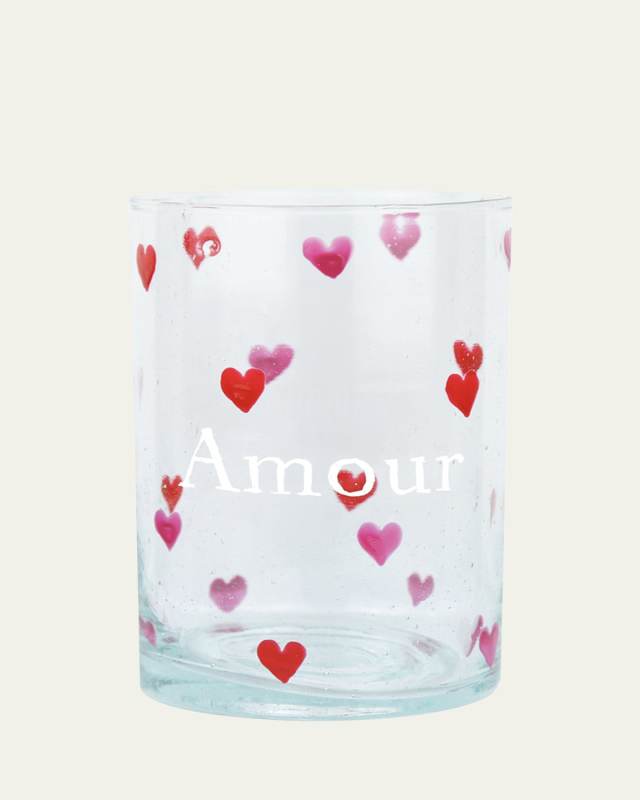 Amour Drinking Glass